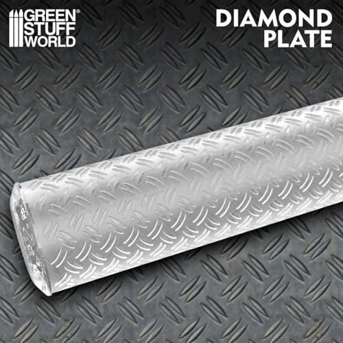Green Stuff World Rolling Pin – Diamond Plate 2509