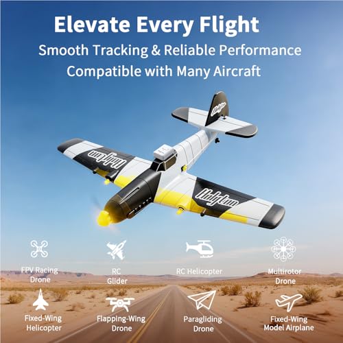 Holyton FAA Compliant Remote ID Module with Buzzer & Strobe Light, GPS Tracking, 4H Battery Life, Spare Part for Drone, Remote ID Broadcast Module for FPV GPS Drones with Camera & RC Aircraft Quadcopters