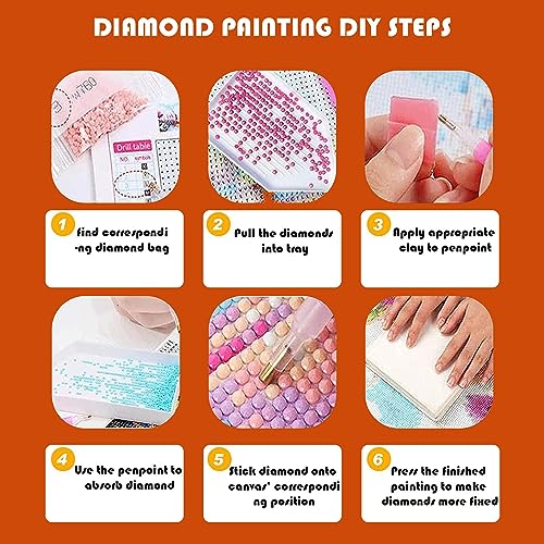 Skull Diamond Painting Kits for Adults - Skeleton Diamond Art Kit for Adult - color: G3714