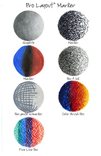 Canson Artist Series Pro Layout Marker Paper, 9'' x 12'' - size: 9" x 12"