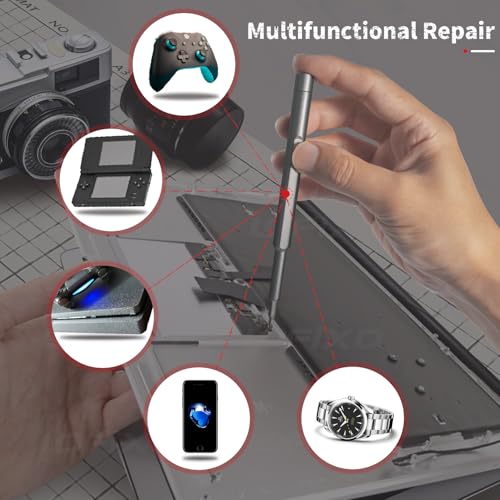 Screwdriver Set Star Pentalobe P5/P2 Triangle Triwing Y000 Y00 for Iphone/macbook/xbox/Switch Controller laptop PC Screwdriver Phillips,FlatHead Glasses Repair Kit Compatible with torx T8/T6/T5/T9/T10 - size: 50IN1