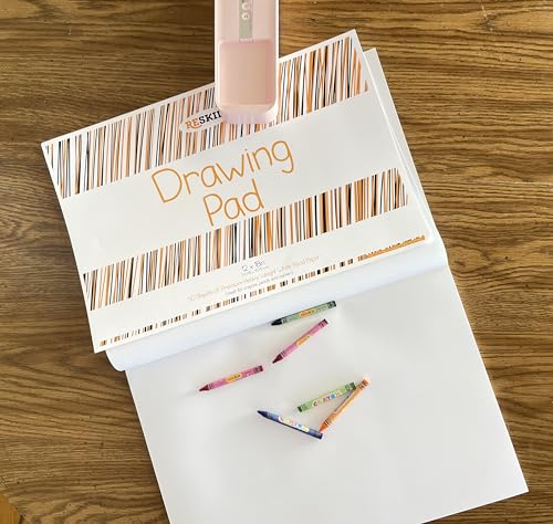 Reskid Drawing Paper Pad (12 x 18 inches) - 50 Sheets, 2-Pack Coloring Art Pads, Sketch (12x18 (2PACK)) - size: 12x18 (2PACK)