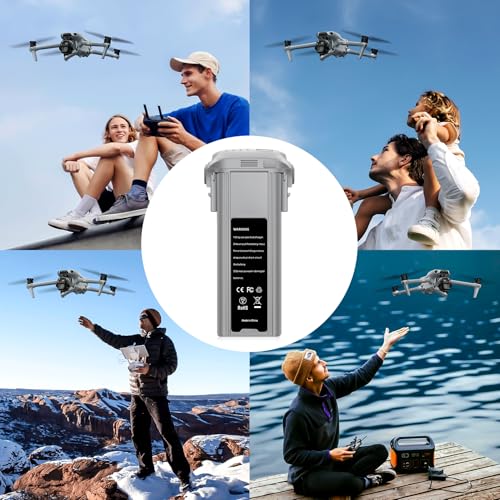 Air 3 Intelligent Flight Battery 2 Pack 4276mAh Large Capacity Portable Replacement Battery,Fully Compatible with DJI Air 3 / Air 3S Drone Accessories