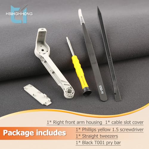 Body Arm Shell for DJI Mavic Mini 2 Arms Cover Replacement for DJI Mini/Mini SE/Mini 4K Drone Accessories Parts with Repair Tools(Right Front Arm Cover) - color: Right Front Arm Cover