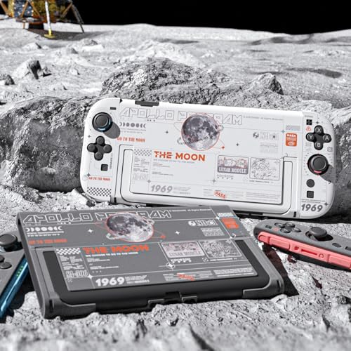 GeekShare Protective Shell Compatible with Switch 2 - color: The Moon-Black