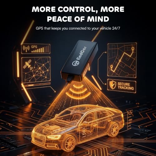 4G-Tracker - GPS Tracker for Vehicles: Car, Motorcycle and Truck | Direct Battery Connection and Built-in SIM | Vehicle Tracking with App, Anti-Theft, Speed Alert | Low-Cost Subscription Plans - color: GPS 4G