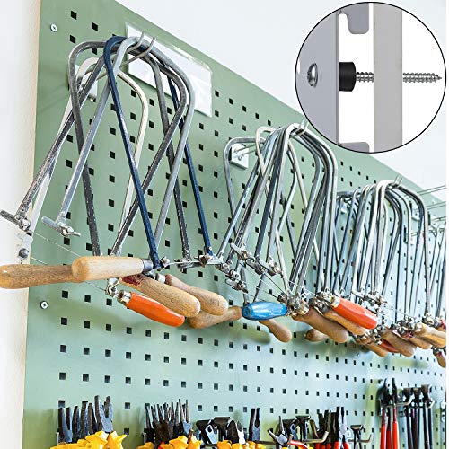 Hotop 24 Sets Pegboard Spacers Mounting Kit with Screws and Washers