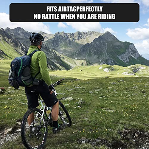 Black Hidden Bicycle Bike Mount GPS Tracker Tag Holder for Apple Airtag