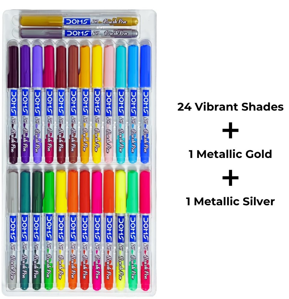 Doms Brush Pens (26 Shades)