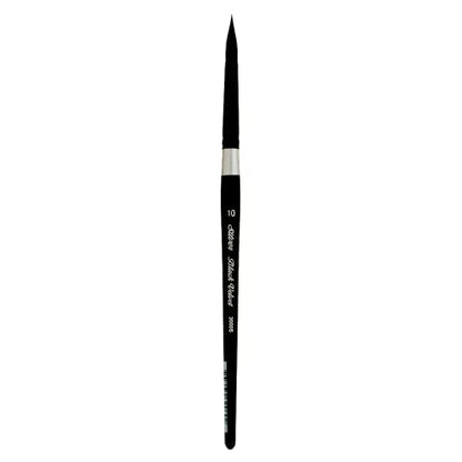 Silver Brush Limited Black Velvet Round Watercolor Paintbrush, Size 10 - size: 10