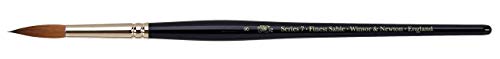 Winsor & Newton Series 7 Kolinsky Sable Brush, Round SH #8 - size: #8, style: Round