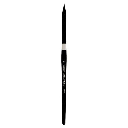 Silver Brush Limited Black Velvet Round Watercolor Paintbrush, Size 12 - size: 12