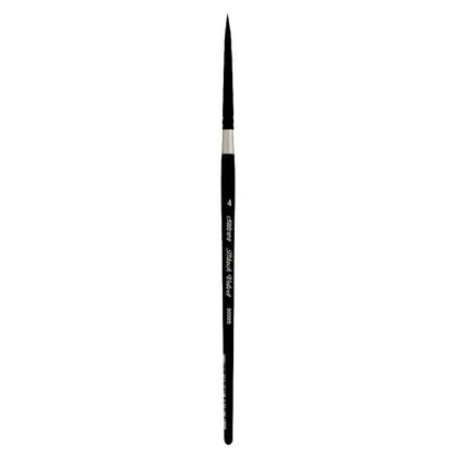 Silver Brush Limited Black Velvet Round Watercolor Paintbrush, Size 4 - size: 4
