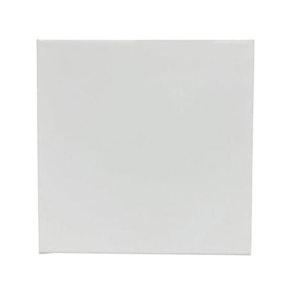 Artist's Loft 12 Count 8” x 8” Super Value Canvas Necessities - Acid Free Cotton Canvas for Paint, Acrylic, & Oils - 1 Pack