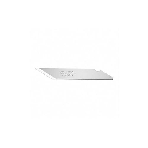 OLFA 6mm Art Knife Replacement Blades (KB) - Carbon Steel, 25 Blades