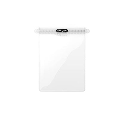 FIDLOCK Hermetic Dry Bag Flexible Magnetic Bag, Multi, Transparent White - color: Transparent White, size: Multi