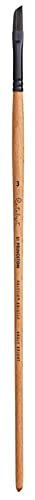 Princeton Catalyst Angle Bright Brush, Synthetic, Long Handle, Size 3, 1 Count - size: Size 3 Angle Bright