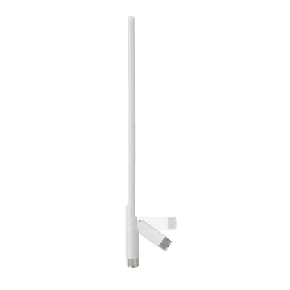 Superbat High Gain 12dBi Dual Band WiFi Antenna 2.4GHz/5GHz 5.8GHz Omnidirectional RP-SMA Antenna White for Router, Wireless Access Point, Security Cameras 2-Pack - color: white