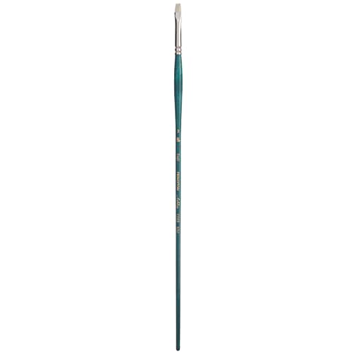 Princeton Ashley Brushes Series 5200, Chungking Bristle, Bright Size 2 - color: Blue Green, size: Size 2