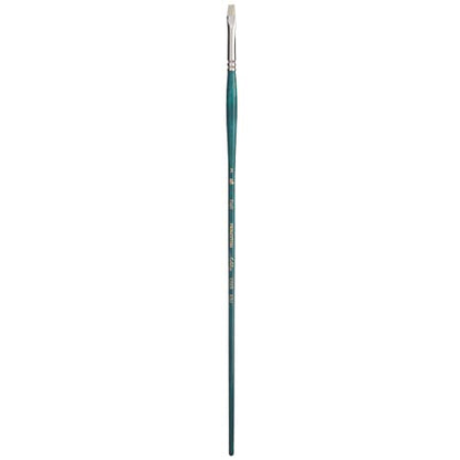 Princeton Ashley Brushes Series 5200, Chungking Bristle, Bright Size 2 - color: Blue Green, size: Size 2