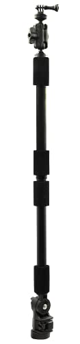 YakAttack PanFish Pro Camera Mount - 33" Floating Pole, Made in USA - style: PanFish Pro