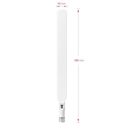 External Smart Bird Feeder Replacement WiFi Antenna with RP-SMA Male Connector for NETVUE Birdfy and More Bird Feeder, Increase WiFi Range, Slinkdsco - style: Paddle Antenna