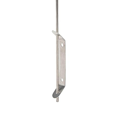 Uxsiya Wind Indicator Flag Marine Mast Flag Stainless Steel Wind Lightweight Prevention for Yacht (140x120mm / 5.51x4.72 in)