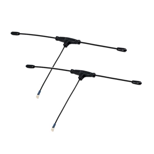 2PCS Stable Receiving Antenna ELRS T-Receiver Antenna Long Distanced Connectivities for FPVs Part
