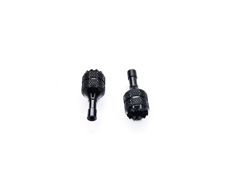 Upgrade Drone Parts Aluminum Joystick for with Screen Control of DJI RC/RC2 (Black) - color: Black