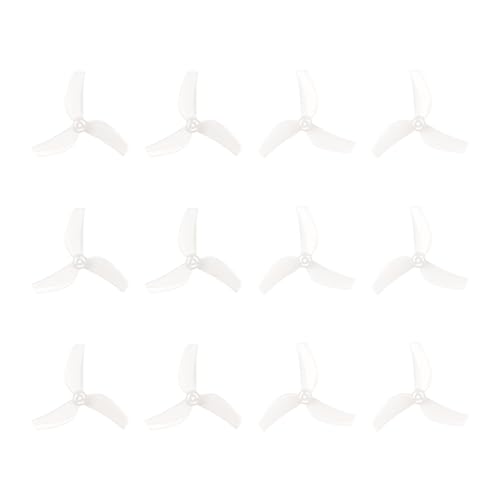 BETAFPV 12pcs Gemfan 1614 3-Blade Propeller with 1.0mm Shaft - Transparent