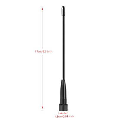Long Range Meshtastic 915MHz LoRa Whip Antenna with RP-SMA Male Connector