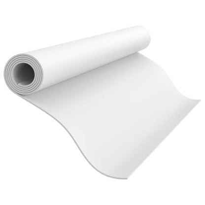 Foam Craft Sheets, 38x100CM EVA Foam Roll, 3MM White DIY Handcraft Sheets - color: WHITE-15x39in-3MM