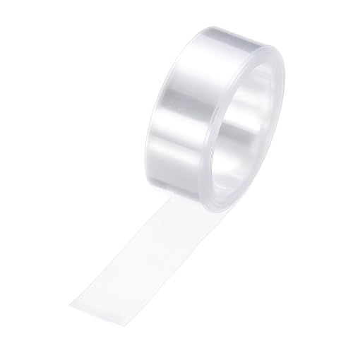 MECCANIXITY Battery Wrap PVC Heat Shrink Tubing 11mm Dia 17mm Flat 8 Feet Clear Good Insulation for Battery Pack-2.5m - color: Clear, size: 11mm Dia x 17mm W x 2.5m L