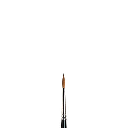 Winsor & Newton Series 7 Kolinsky Sable Brush, Round SH #2, Brown - size: #2, style: Round