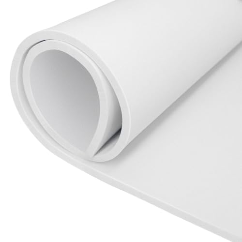 biguphate EVA Foam Roll, 6mm White, 15"x39" High Density Craft Foam - color: WHITE, size: 1 PACK-38x100CM-6MM