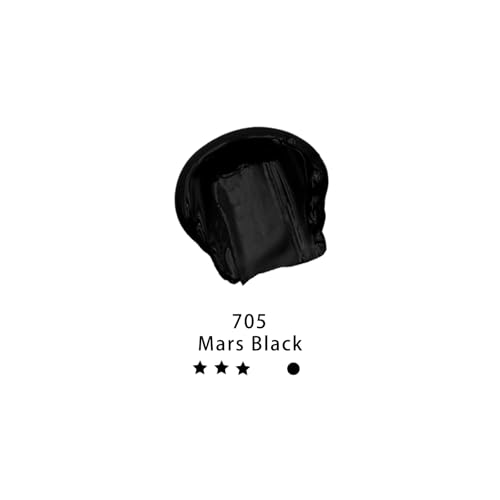 Artecho Mars Black Acrylic Paint 500ml / 17oz Large Bottle - color: Mars Black, size: 17 Fl Oz (Pack of 1)