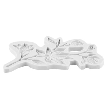 Magnolia Flower Polymer Clay Mold Magnolia Silicone Molds - color: Style E