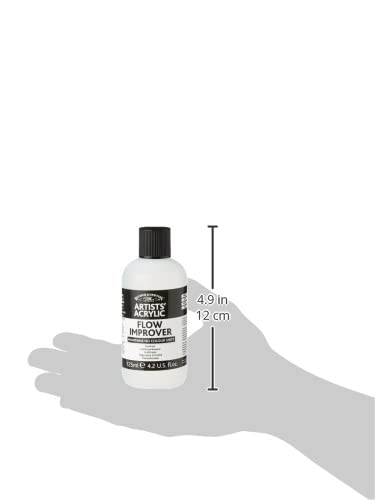 Winsor & Newton Professional Acrylic Medium, Flow Improver, 125ml - color: Flow Improver, style: 125ml (4.2-oz)
