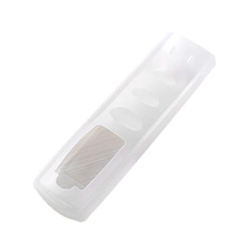 Uonlytech 1pc Silicone Protective Storage Bag Cover for Remote Controls Dustproof Case for Tv Audio and Air Conditioners Enhanced Grip Stretchable Design