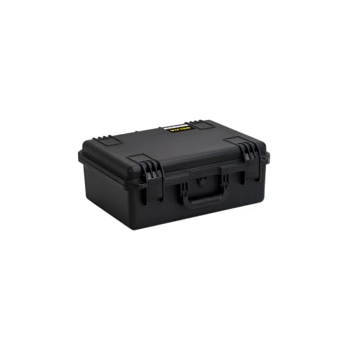 MEIJIA Premium Waterproof Large Hard Camera Case,Hard Protective Case with customizable fit foam,Full Protection with Light&Convenient Design,Elegant Black (21.2"x16.0"x8.3") - size: 21.2"x16.0"x8.3"
