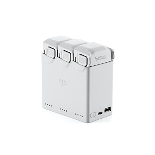DJI 30W USB-C Two-Way Charging Hub for Mini 3 Pro Batteries, Mobile Power Source and Convenient Battery Storage