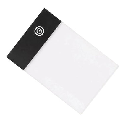 Ultra Thin A6 Light Pad, Bright Artcraft Tracing Flip Book Kit LED Drawing Tablet for Calligraphy and Painting