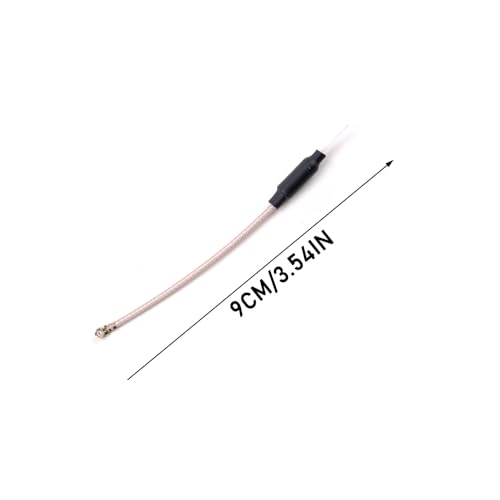Acxico 2Pcs FPV Antenna 5.8G 2DBI U.FL IPEX IPX Omni Directional Linear Brass Antenna