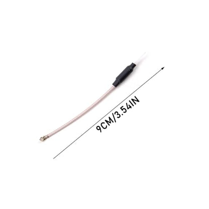 Acxico 2Pcs FPV Antenna 5.8G 2DBI U.FL IPEX IPX Omni Directional Linear Brass Antenna