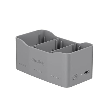 SmallRig 65W 3-Channel Battery Charger for DJI Mini5 Pro / Mini4 Pro/Mini 3 Pro/Mini 3 Intelligent Flight Batteries, Fast Charger with 5 Modes, USB Output & Multi-Protection - 6501