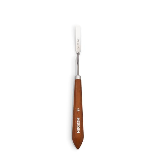 MEEDEN Artist Mixing Scraper Knife: 8.7" Flexible Stainless Steel, #16 - style: #16