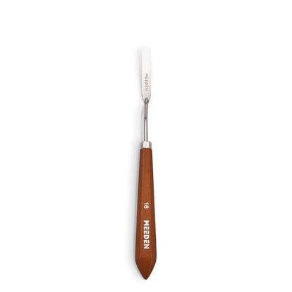 MEEDEN Artist Mixing Scraper Knife: 8.7" Flexible Stainless Steel, #16 - style: #16