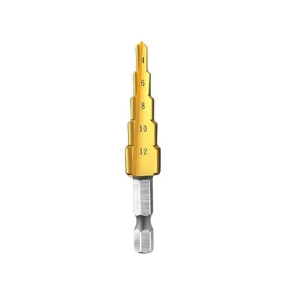 Compatible with Great Planes 4-Step Propeller Shaft Reamer Standard 4 6 8 10 12MM Opener Drill RC Tools(Drill) - size: Drill