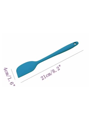 8 Piece Heat Resistant Silicone Spatula Set