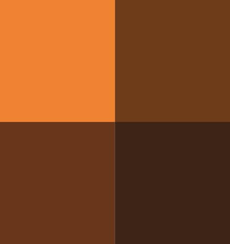 Vallejo - Leather Color Set, Game Color, 4 Bottles x 0.6 fl.oz. - style: Leather Color Set